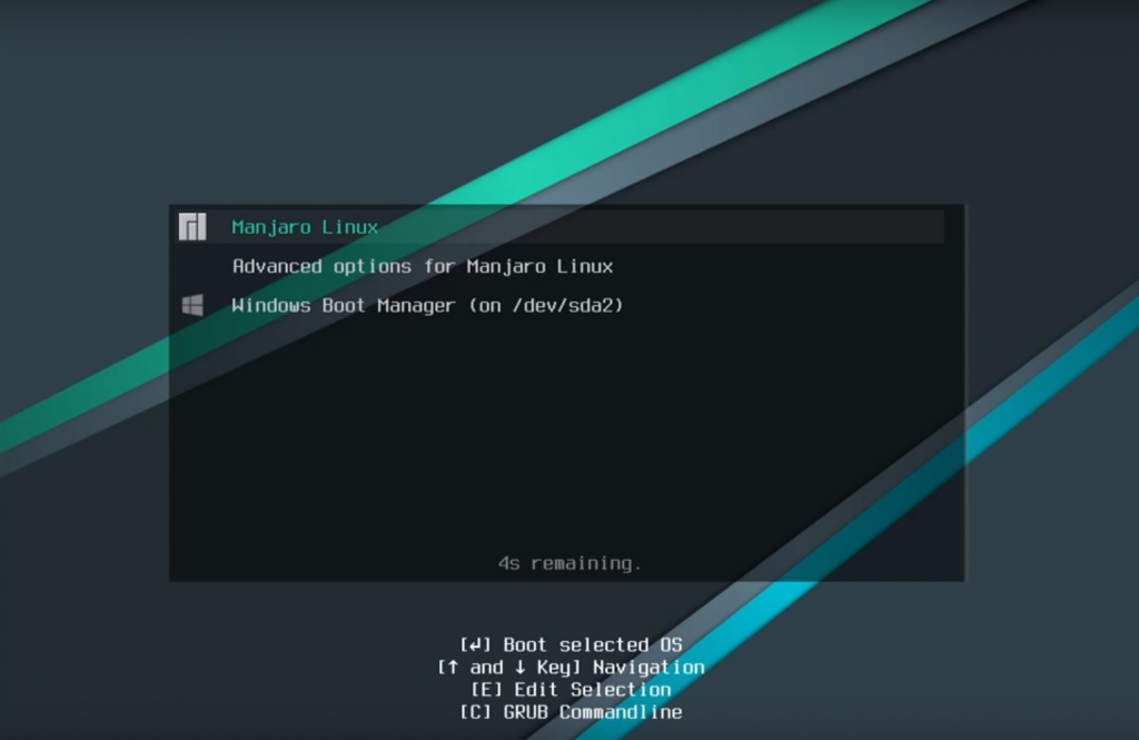 Флаг bios grub manjaro что это