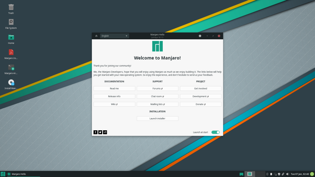 Создать загрузочную флешку manjaro windows