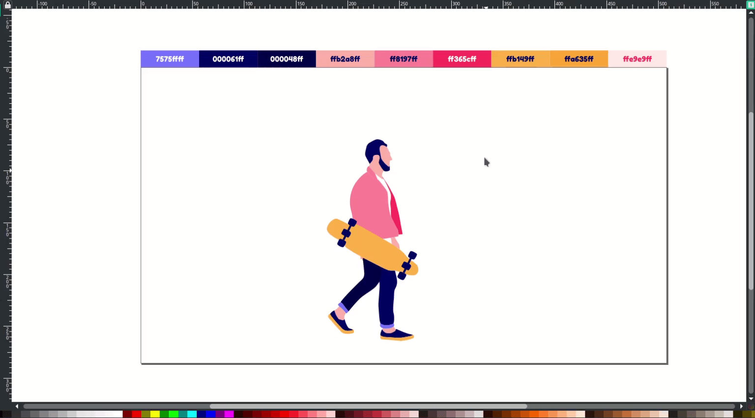 How to Create Flat Illustration from Photo in Inkscape - Zakey Design