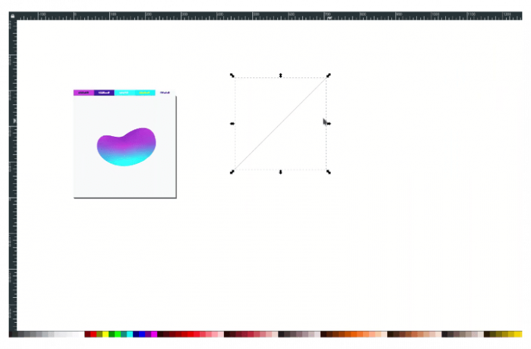 how to add a node to inkscape gradient