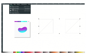 inkscape gradient mesh tool