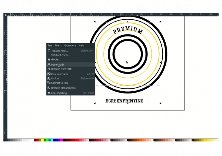 how-to-create-a-badge-typography-design-on-inkscape-zakey-design